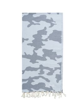 Telo Mare MC2 Saint Barth Foutas Jacquard Blu