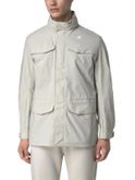 field jacket k-way manuel stretch beige