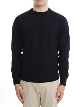 Felpa Magazzino Ricambi Pima Cotton Blu