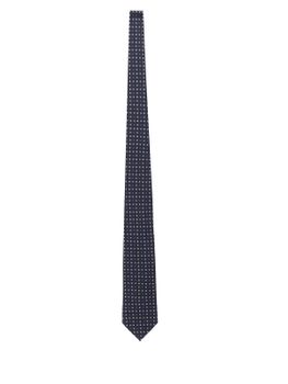 Tie Holliday & Brown Twill Blue