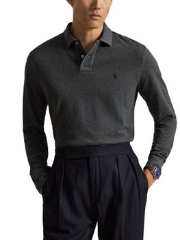 Polo Polo Ralph Lauren Mesh Grigio