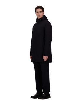 Parka Herno Lightweight Diagonal Blue