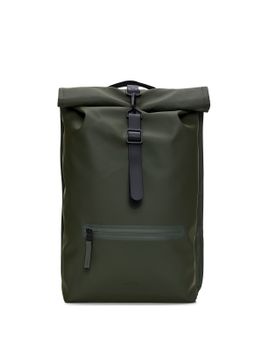 Zaino Rains Rolltop Rucksac Verde