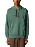 felpa the north face drew peak light verde