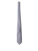 tie holliday & brown jacquard grey