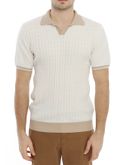 polo shirt magazzino ricambi braided white