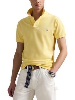 Polo Shirt Polo Ralph Lauren Mesh Yellow