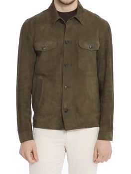 Overshirt H.C.R. Scamosciata Verde