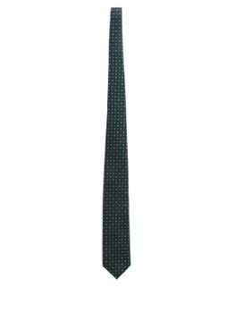 Cravatta Holliday & Brown Jacquard Verde