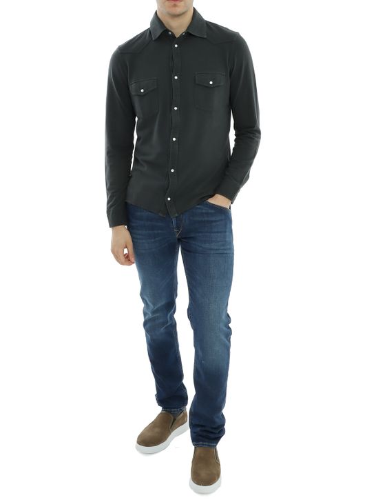 camicia-blker-texana-nero