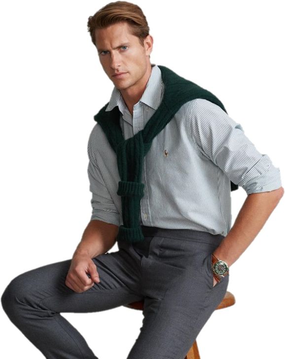 camicia-polo-ralph-lauren-oxford-verde-710852738-001-27eb3b