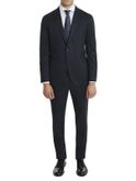 suit boglioli flannel blue