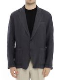 jacket altea linen blue
