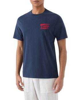 T-Shirt MC2 Saint Barth 883 Blu