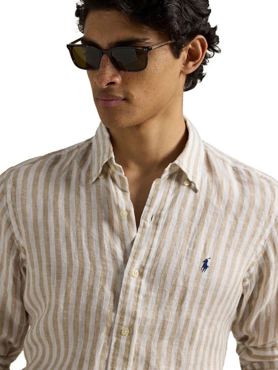 shirt-polo-ralph-lauren-striped-linen-white-beige