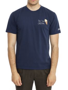 T-Shirt MC2 Saint Barth Portofino Blu
