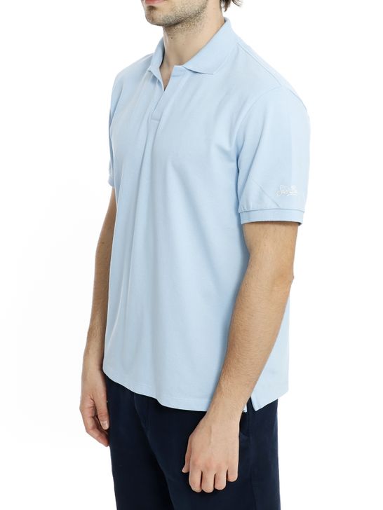 polo-shirt-mc2-saint-barth-linen-light-blue