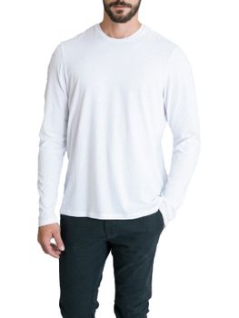 T-Shirt Majestic Filatures Smooth Touch Bianco
