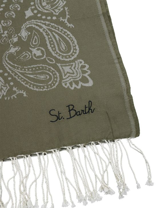 beach-towel-mc2-saint-barth-green