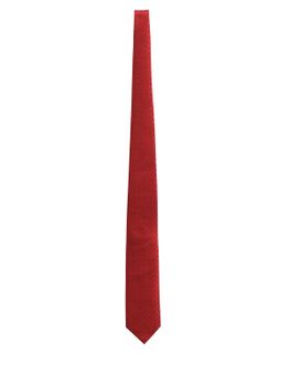 Cravatta Holliday & Brown Jacquard Rosso