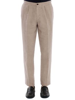 Pantalaccio Devore Incipit Lino Rosa