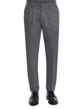 Pantaloni Devore Incipit Double Flannel Grigio