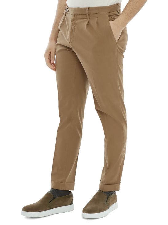 trousers-briglia-1949-tencel-cotton-brown