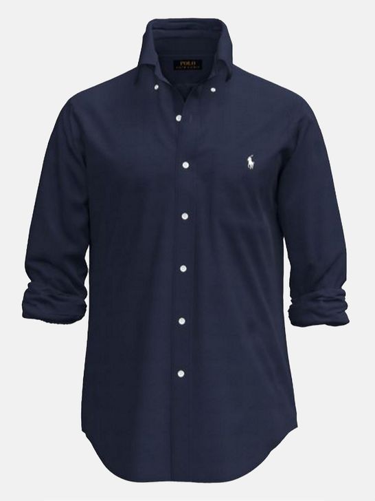 shirt-polo-ralph-lauren-linen-blue