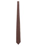 tie holliday & brown twill brown