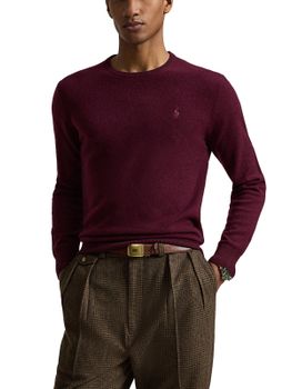 Maglia Polo Ralph Lauren Girocollo Bordeaux