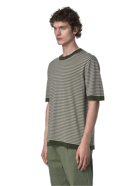 maglia-k-way-combe-stripes-beige-k61274w-b0k