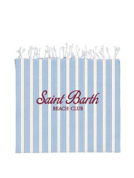 Telo Mare MC2 Saint Barth Foutas Light Blu
