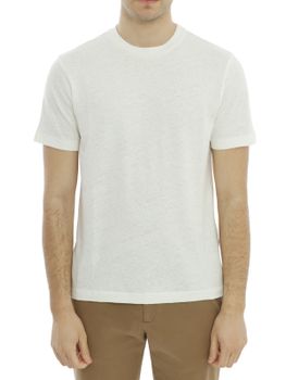 T-Shirt Altea Cotone-Lino Bianco