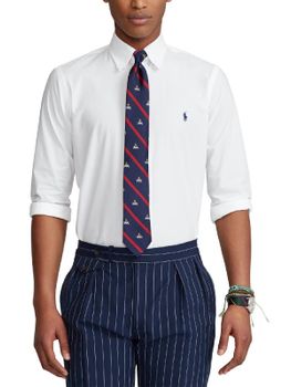 Camicia Polo Ralph Lauren Stretch Bianco