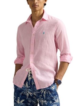 Shirt Polo Ralph Lauren Linen Pink