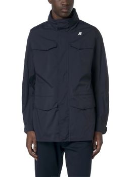 Field Jacket K-Way Manuel Stretch Blu