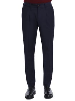 Pantaloni Devore Incipit New Leisure Travel Wool Blu