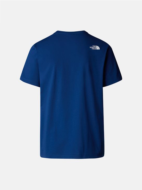 t-shirt-the-north-face-mountain-line-blue