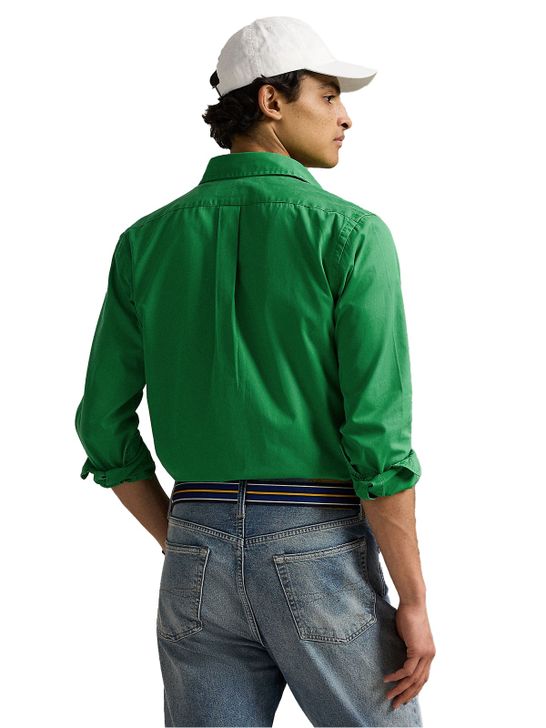 shirt-polo-ralph-lauren-twill-green