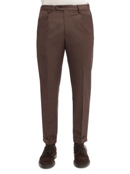 Trousers Devore Incipit Travel Wool Brown