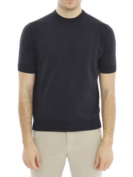 Maglia Filippo De Laurentiis Crepe Blu