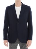 giacca circolo 1901 premium fleece blu