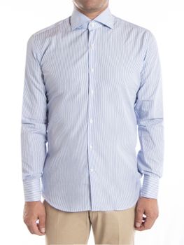 Shirt Veltroni Uomo White-Light Blue