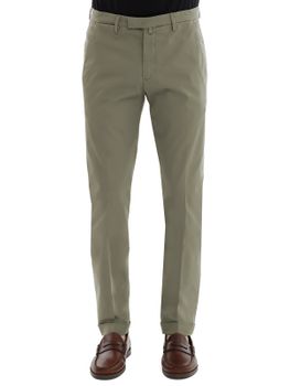 Pantaloni Briglia 1949 Micro Canvas Verde