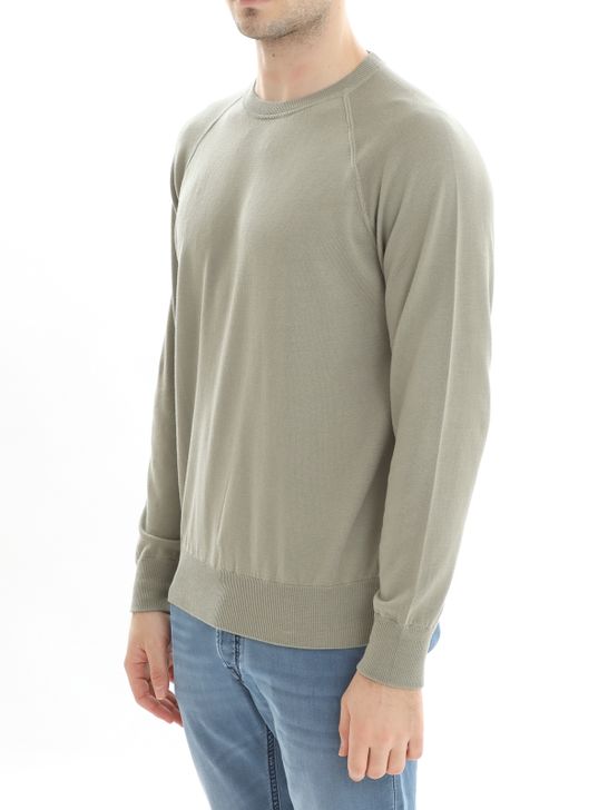 fleece-magazzino-ricambi-pima-cotton-green