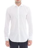 shirt bastoncino pinpoint white