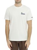 t-shirt mc2 saint barth stampata bianco