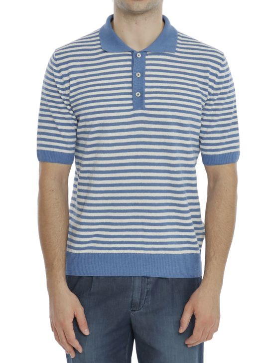polo-gallia-righe-azzurro-north-18