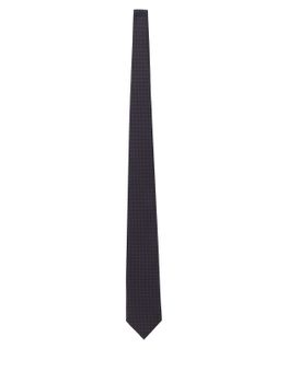 Tie Holliday & Brown Twill Blue