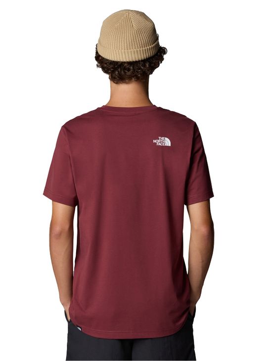 t-shirt-the-north-face-simple-dome-bordeaux